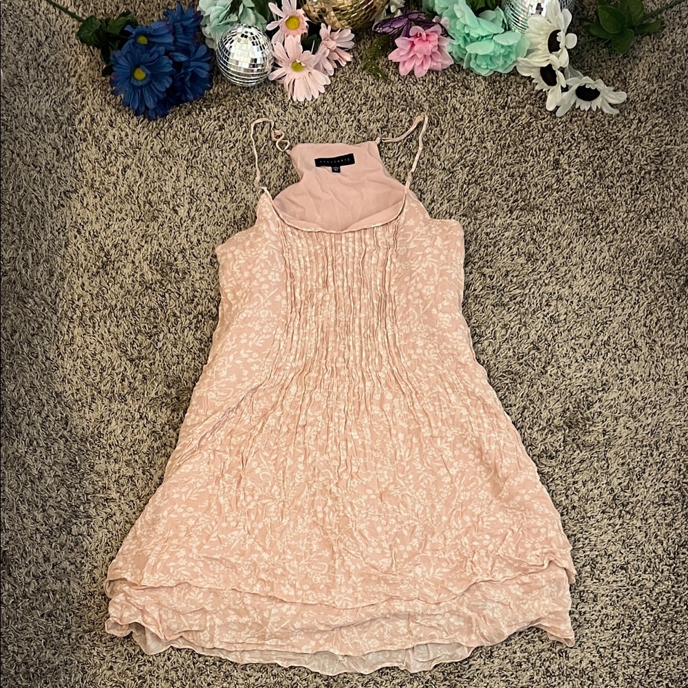 Pink Sleeveless Dress